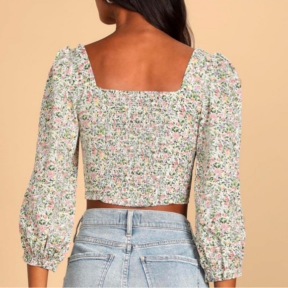 Lulu's Even Sweeter Floral Top - Picture 2 of 9